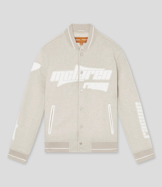 Reiss x McLaren F1 Brushed Bomber Jacket