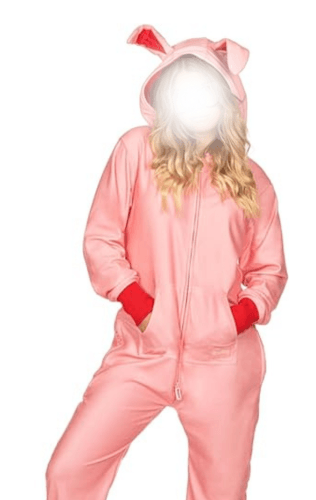 Christmas Story Bunny Jumpsuit