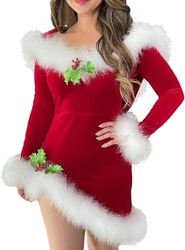 Christmas Santa Long Sleeve Costume