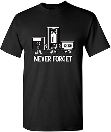 Tape VHS Music  Never Forget T-Shirt