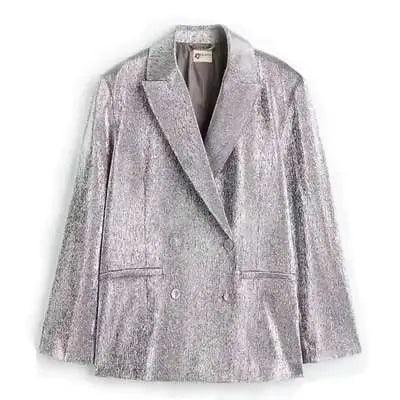 Taylor Swift Eras Tour Silver Blazer