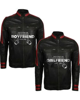 Girlfriend Boyfriend Look a Like Valentine Couple Jackets - jnjjackets