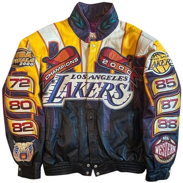 Lakers Championship Leather Jacket