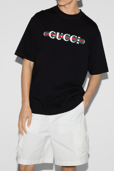 Printed Cotton Jersey T-Shirt