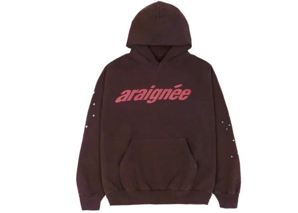 Sp5der Araignee Brown Hoodie