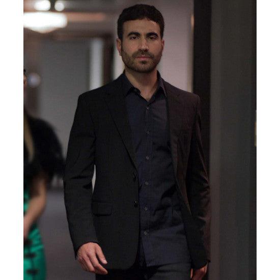 Ted Lasso Roy Kent Black Blazer