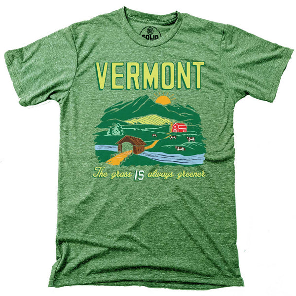 Vermont The Grass Is Always T-Shirt