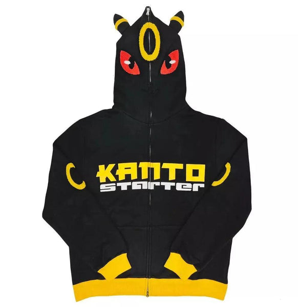 Kanto Starter Umbreon Pokemon Hoodie