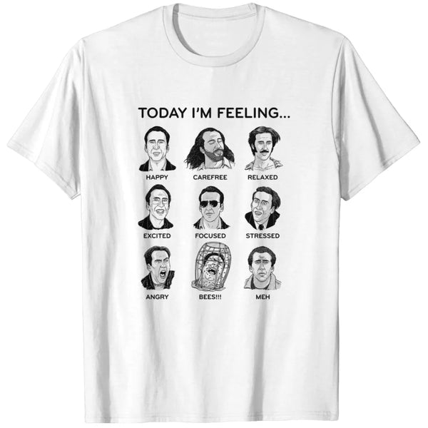 Nicolas Cage Mood Board T-Shirt