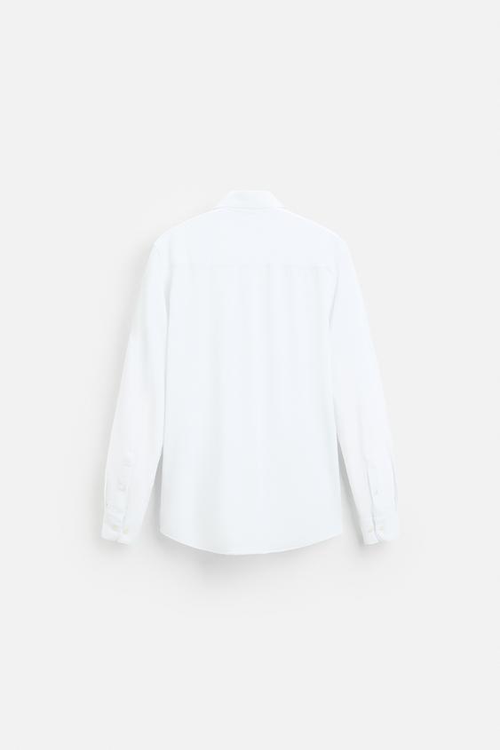 Plain Stretch Shirt – Smart Fit & Everyday Comfort - jnjjackets