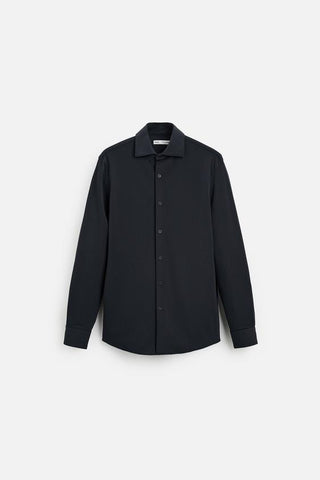 Plain Stretch Shirt – Smart Fit & Everyday Comfort - jnjjackets