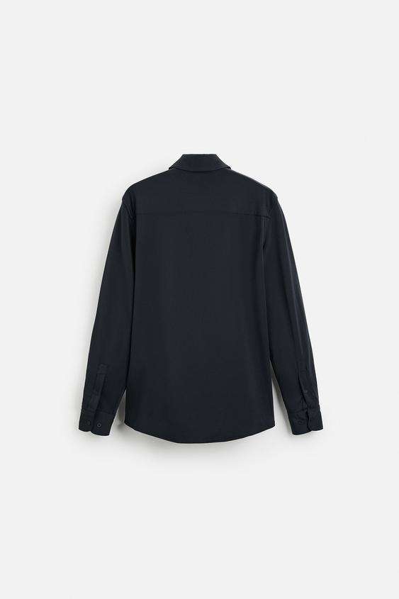 Plain Stretch Shirt – Smart Fit & Everyday Comfort - jnjjackets
