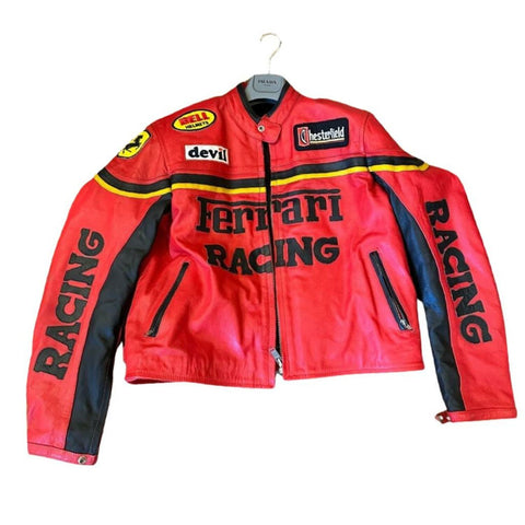 Ferrari Leather Jacket - jnjjackets
