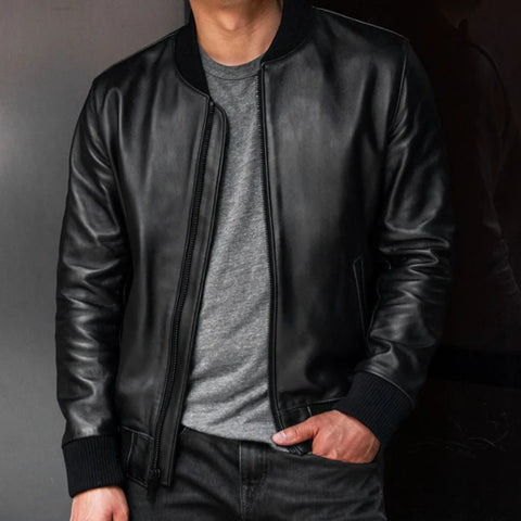 Suede Bomber Jacket - jnjjackets