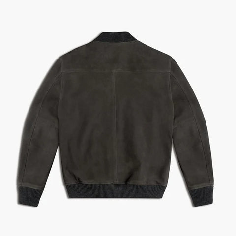Suede Bomber Jacket - jnjjackets