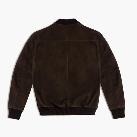 Suede Bomber Jacket - jnjjackets