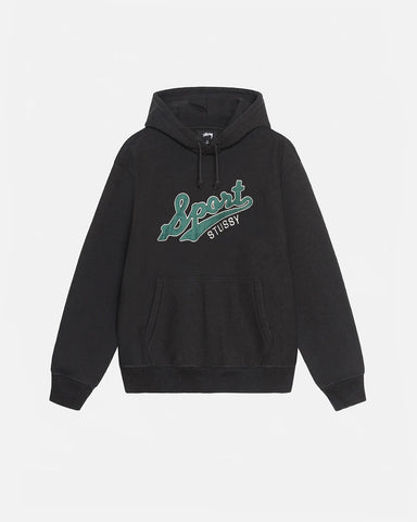 Satin Patch Hoodie