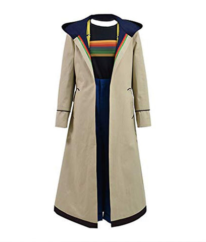 13th Doctor Who Hooded Coat - JnJ Jackets