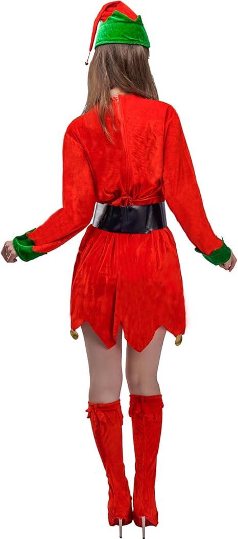 Christmas Elf Costumes Red and Green - JnJ Jackets