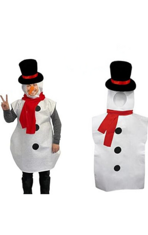 Snowman Costume for Adult