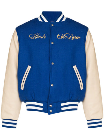 X McLaren Varsity Bomber Jacket – Racing Style | JNJ Jackets