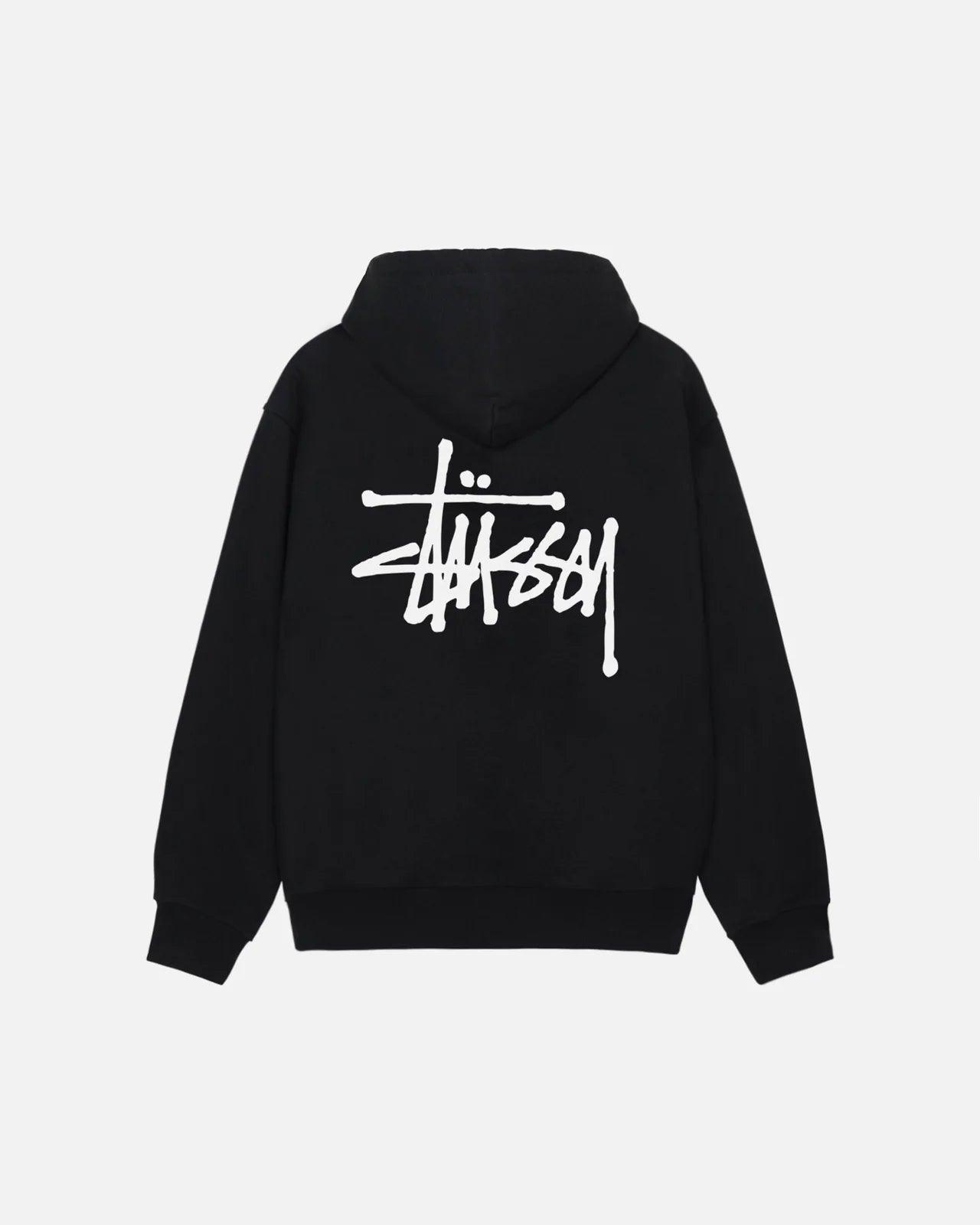 Stussy black Hoodie - JnJ Jackets