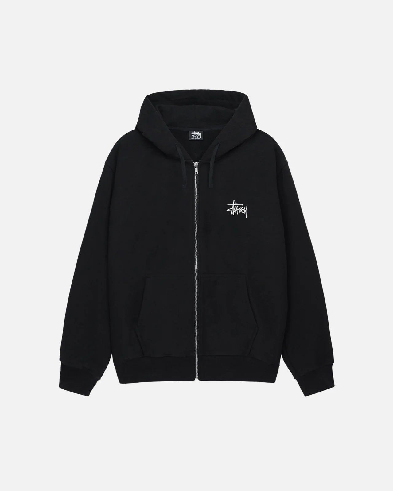 Basic Stussy Zip Hoodie