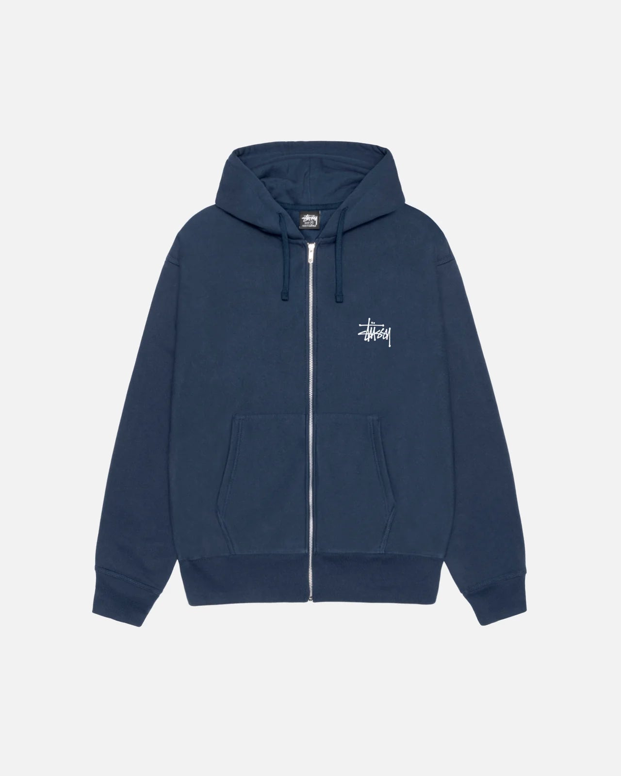 Basic Stussy Zip Hoodie