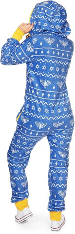 Blue Hanukkah Jumpsuit - JnJ Jackets