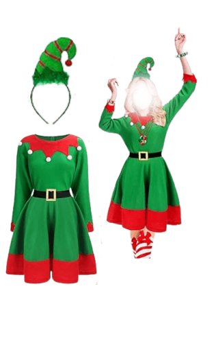 Women Christmas Elf Costume - JnJ Jackets