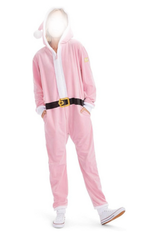 Pink Santa Jumpsuit