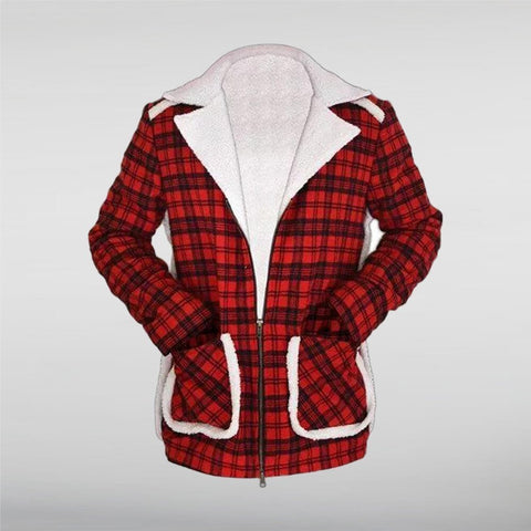 Wade Wilson Deadpool Vanessa Shearling Jacket - JnJ Jackets