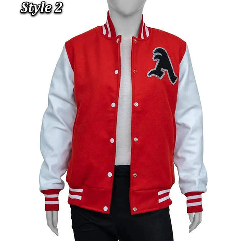 Taylor Swift Red & White Varsity Jacket - JnJ Jackets