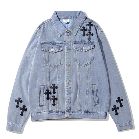 Chrome Hearts Denim Jacket - JnJ Jackets