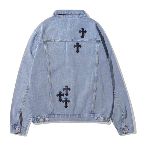 Chrome Hearts Denim Jacket - JnJ Jackets