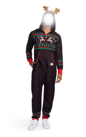 Fair Isle Rudolph Jumpsuit