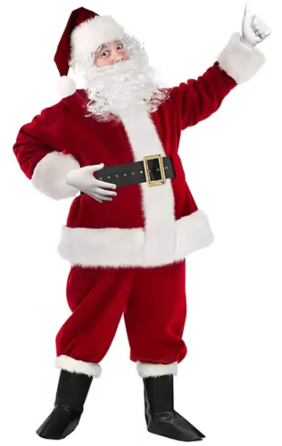 Deluxe Adult Santa Claus Costumes - JnJ Jackets