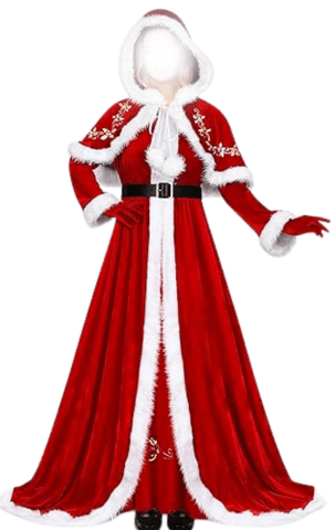 Lyxaof Mrs Claus Costume - JnJ Jackets