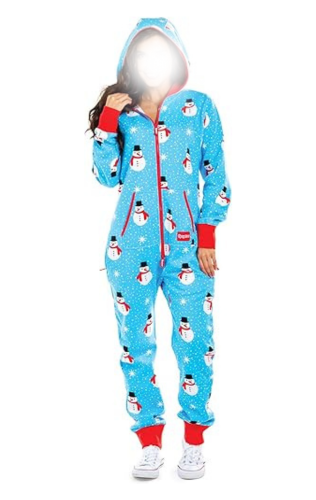 Snowman is an Island Plus Size Jumpsuit