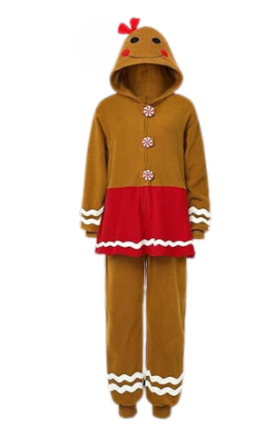 SOMSOC Women Gingerbread Costume