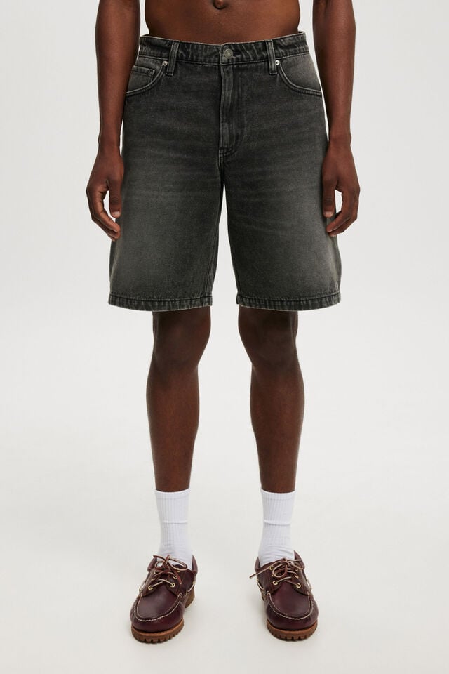 Baggy Denim Short – Relaxed Fit, Urban Edge - jnjjackets