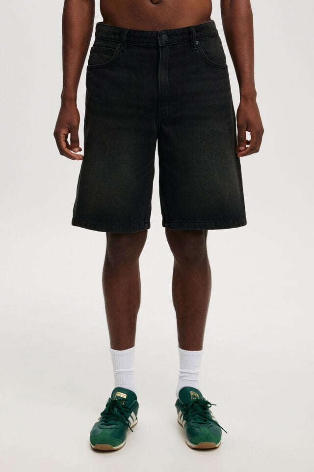 Baggy Denim Short – Relaxed Fit, Urban Edge - jnjjackets