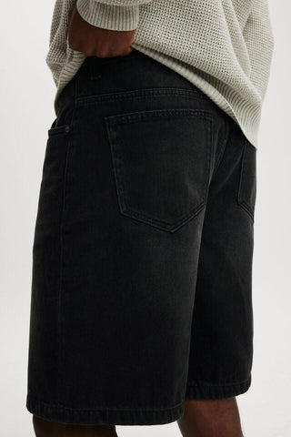 Baggy Denim Short – Relaxed Fit, Urban Edge - jnjjackets