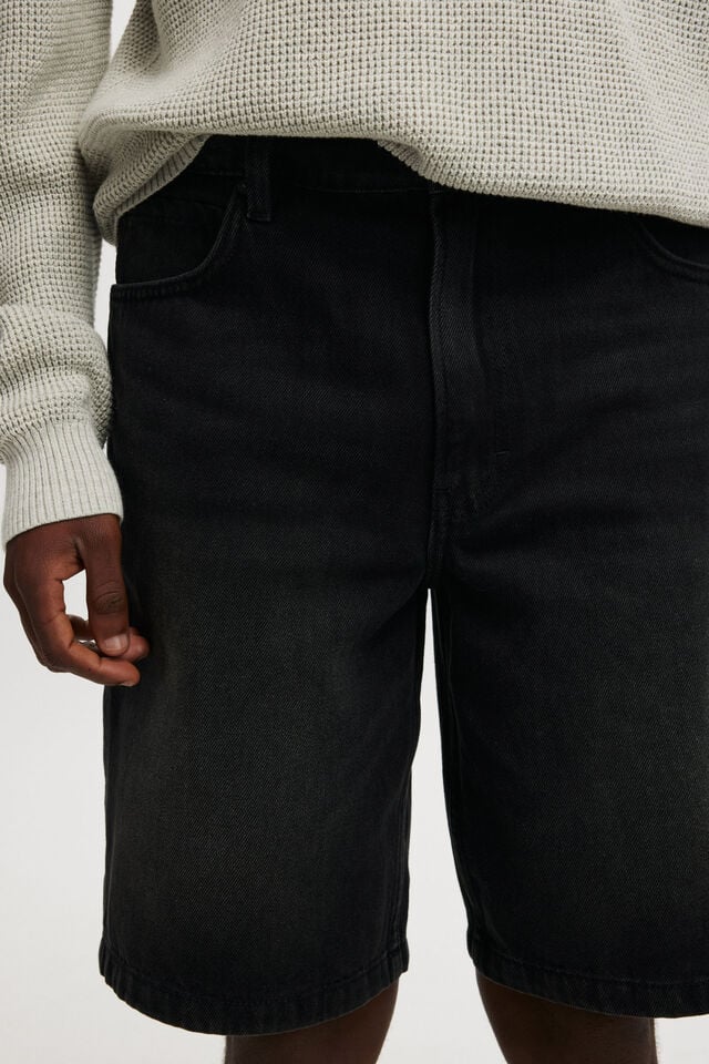 Baggy Denim Short – Relaxed Fit, Urban Edge - jnjjackets