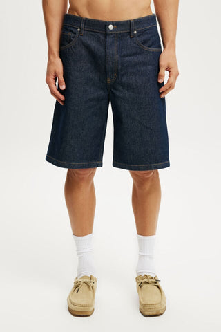 Baggy Denim Short – Relaxed Fit, Urban Edge - jnjjackets