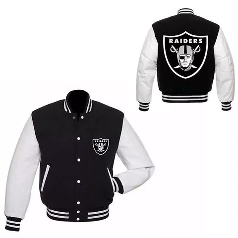 Oakland Las Vegas Raiders Varsity Jacket