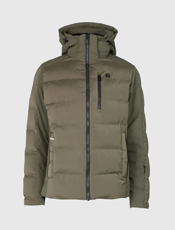 Malik Ski Jacket - Lt Fallen Rock - JnJ Jackets