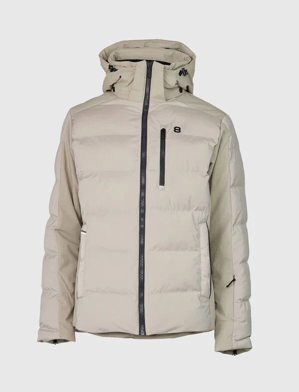 Malik Ski Jacket - Lt Fallen Rock - JnJ Jackets