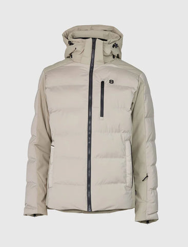 Malik Ski Jacket - Lt Fallen Rock - JnJ Jackets