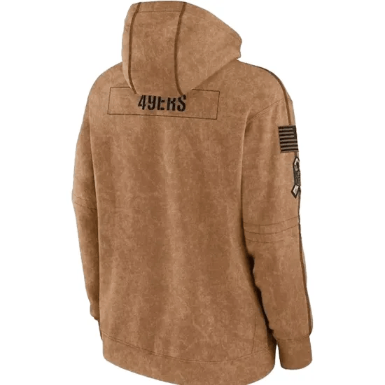 San Francisco 49ers Salute to Service Hoodie - JnJ Jackets